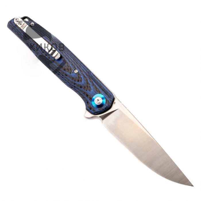 Складной нож Mcusta Shinra Teana MC-0143G, сталь SG2, рукоять аризонское железное дерево