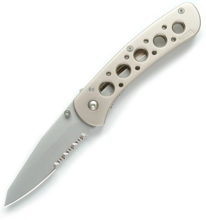 Складной нож CRKT 14K Mt. Whitney, сталь 420J2, рукоять алюминий