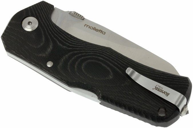 Нож складной LionSteel TM1 MS, сталь Sleipner, рукоять микарта