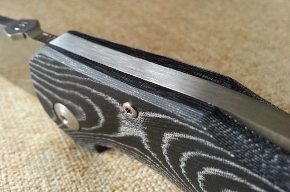 Нож складной LionSteel TM1 MS, сталь Sleipner, рукоять микарта
