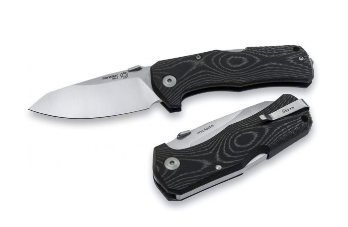 Нож складной LionSteel TM1 MS, сталь Sleipner, рукоять микарта